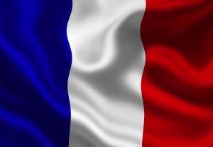 Flagge Frankreich (blau, weiß, rot)