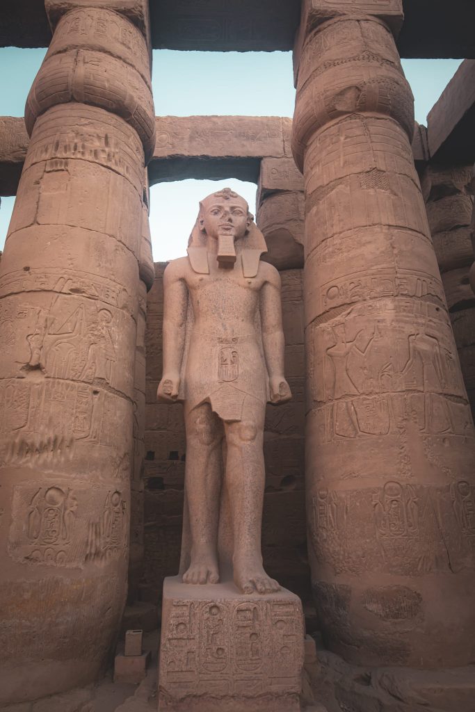 Statue im Luxor Tempel