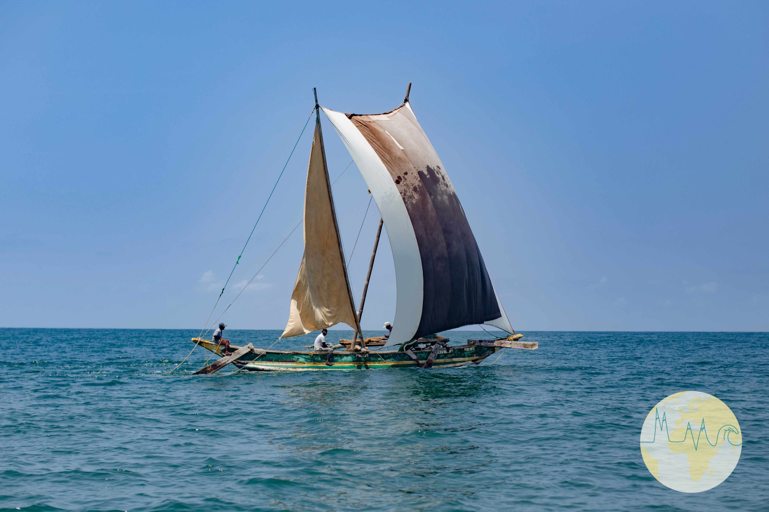 Sri Lanka: Segelboot bei Negombo