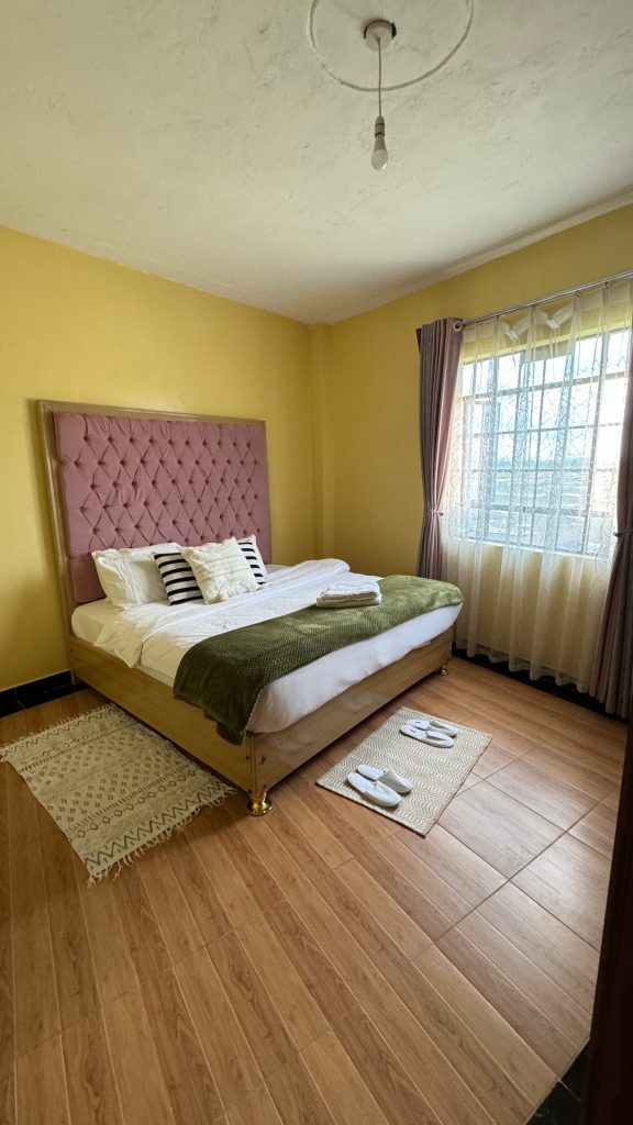 Schlafzimmer vom AirBnB am Lake Naivasha
